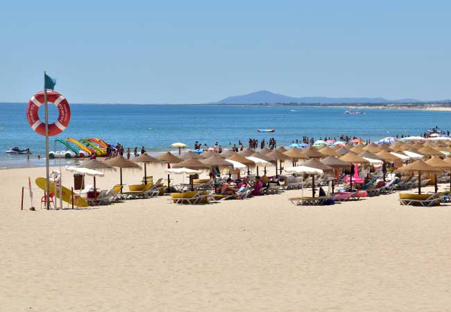 Monte Gordo Beaches